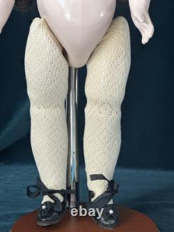 Vintage 12 Porcelain Reproduction of Antique French Jules Steiner A 9 Doll