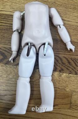 Vintage 14 IN Long Porcelain Doll Body Artist Doll Body Repro Ball Jointed Body