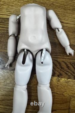 Vintage 14 IN Long Porcelain Doll Body Artist Doll Body Repro Ball Jointed Body