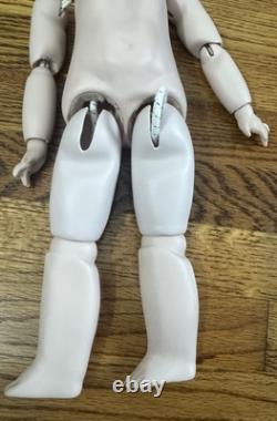 Vintage 14 IN Long Porcelain Doll Body Artist Doll Body Repro Ball Jointed Body