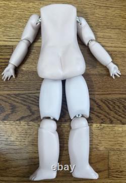 Vintage 14 IN Long Porcelain Doll Body Artist Doll Body Repro Ball Jointed Body