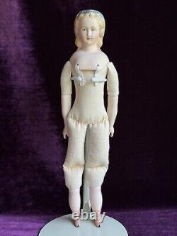 Vintage 14 Porcelain Parian China Doll by Janet Pace Emma Clear Mold