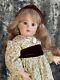 Vintage 14 Porcelain Reproduction Of Antique French Jules Steiner A 9 Doll