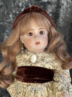 Vintage 14 Porcelain Reproduction of Antique French Jules Steiner A 9 Doll