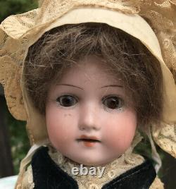 Vintage 15 German Porcelain Doll Numbered All Original