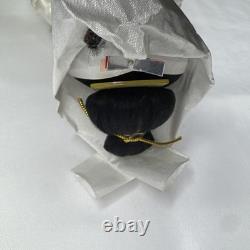 Vintage 15 Japanese Wedding Geisha Doll White Silk Gown Porcelain Head Hands