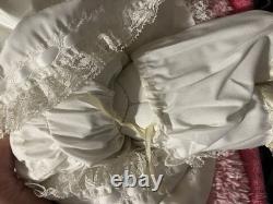 Vintage 15 Porcelain Socket Head Doll Pair Leather Bodies Googly Eyes Dolls