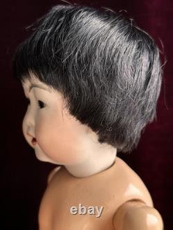 Vintage 16 Porcelain Repro. Of Antique German Kestner JDK 243 Oriental Doll
