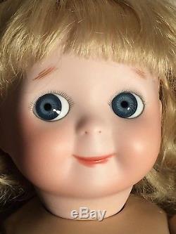 Vintage 18 Byron Mold composite jointed DOLL MARY LAMBETH porcelain head glass
