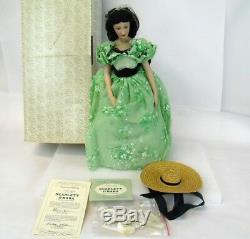 Vintage 18 Franklin Mint Scarlett O'Hara Gone with Wind Porcelain Doll with COA