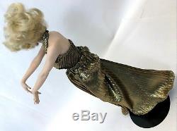 Vintage 18 Gold Blondes Franklin Mint Heirloom Estate Marilyn Monroe Doll