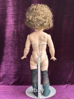 Vintage 18 Porcelain Composition Reproduction of Antique Simon Halbig Boy Doll