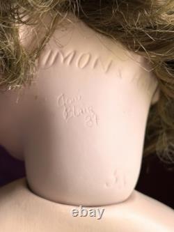 Vintage 18 Porcelain Composition Reproduction of Antique Simon Halbig Boy Doll