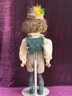 Vintage 18 Porcelain Composition Reproduction of Antique Simon Halbig Boy Doll