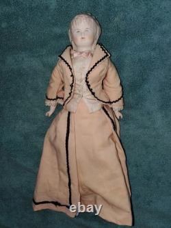 Vintage 19 1946 Bisque Emma Clear Parian Antique Artist Doll Original Clothes