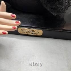 Vintage 1960s Porcelain Doll Named Veronica Limited Edition 76 Of 2000 Y2K Era