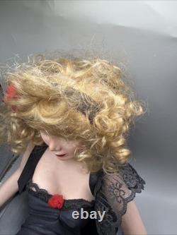 Vintage 1960s Porcelain Doll Named Veronica Limited Edition 76 Of 2000 Y2K Era