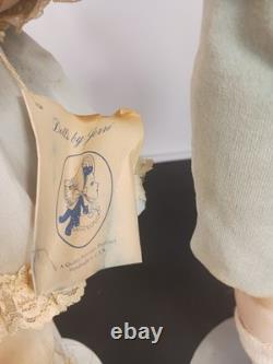 Vintage 1978 Dolls By Jerri McCloud Porcelain Doll Pair Boy Girl Set RARE