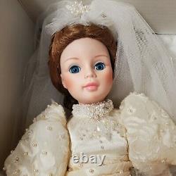 Vintage 1980s Madame Alexander Portrait Bride 21 inch New in Box with Stand TAG