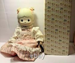 Vintage 1981 Precious Moments Enesco 17 Debbie Doll Rare Used With Original Box