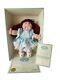 Vintage 1985 Cabbage Patch Kids Porcelain Head & Arms Doll 16in Limited Ed. Coa
