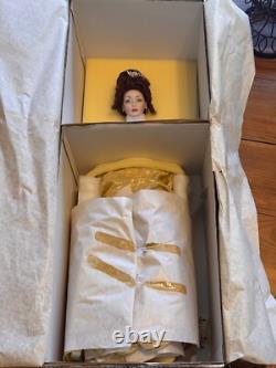 Vintage 1989 Franklin Heirloom The Gibson Girl Presentation To The Queen Dolls