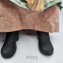 Vintage 1989 William Wallace Jr. 35 Grandma & Grandpa Porcelain Dolls