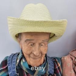 Vintage 1989 William Wallace Jr. 35 Grandma & Grandpa Porcelain Dolls