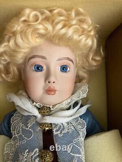 Vintage 1990s Janis Berard Porcelain Doll Hailey by Kais Limited Edition, New