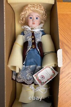 Vintage 1990s Janis Berard Porcelain Doll Hailey by Kais Limited Edition, New