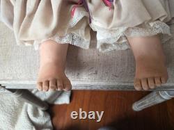 Vintage 1991 Joyce Murch Porcelain Gypsy Large Doll 24 Excellent Condition Rare