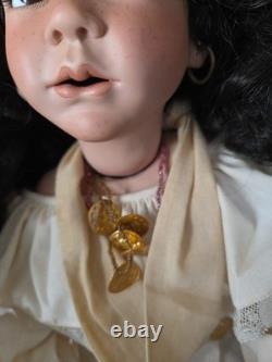 Vintage 1991 Joyce Murch Porcelain Gypsy Large Doll 24 Excellent Condition Rare