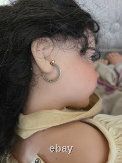 Vintage 1991 Joyce Murch Porcelain Gypsy Large Doll 24 Excellent Condition Rare