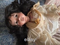 Vintage 1991 Joyce Murch Porcelain Gypsy Large Doll 24 Excellent Condition Rare