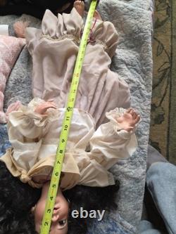 Vintage 1991 Joyce Murch Porcelain Gypsy Large Doll 24 Excellent Condition Rare