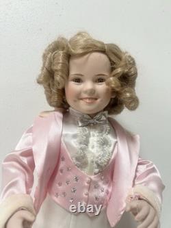 Vintage (1992) DANBURY MINT SHIRLEY TEMPLE DIMPLES PORCELAIN DOLL