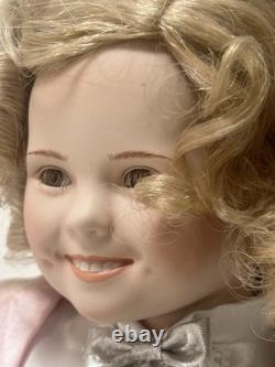 Vintage (1992) DANBURY MINT SHIRLEY TEMPLE DIMPLES PORCELAIN DOLL