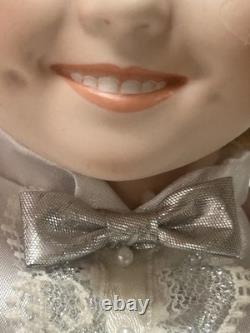 Vintage (1992) DANBURY MINT SHIRLEY TEMPLE DIMPLES PORCELAIN DOLL