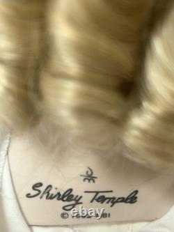 Vintage (1992) DANBURY MINT SHIRLEY TEMPLE DIMPLES PORCELAIN DOLL