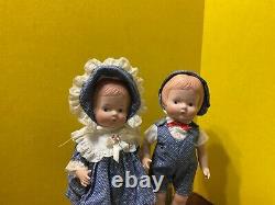 Vintage 1992 Porcelain Effanbee Doll 15 Patsy Girl & Boy MP 101 & 102 LE 5000