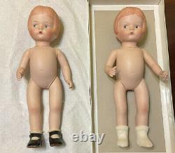 Vintage 1992 Porcelain Effanbee Doll 15 Patsy Girl & Boy MP 101 & 102 LE 5000