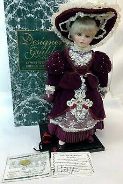 Vintage 1992 RARE Thelma Resch Designer Guild Kendra Pink Eyes 24 Doll 58/2000