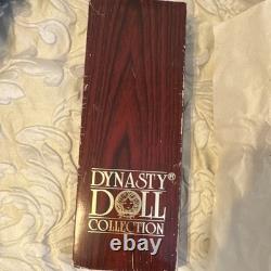 Vintage 1993 Dynasty Doll Collection April 12 Porcelain Doll QVC Excl COA Box