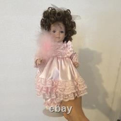 Vintage 1993 Dynasty Doll Collection April 12 Porcelain Doll QVC Excl COA Box
