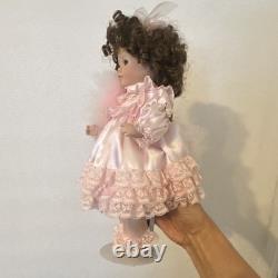 Vintage 1993 Dynasty Doll Collection April 12 Porcelain Doll QVC Excl COA Box