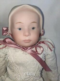 Vintage 1993 Porcelain Hand Painted Doll from Irma's Gallery Custom Made