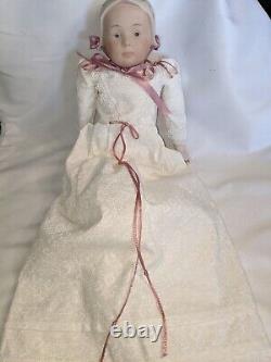 Vintage 1993 Porcelain Hand Painted Doll from Irma's Gallery Custom Made