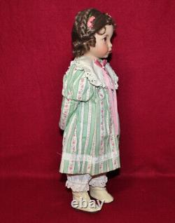 Vintage 1994 Dianna Effner's 16 Porcelain Doll Emily, No COA, By Ashton-Drake