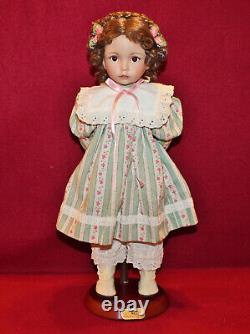 Vintage 1996 Dianna Effner's 16 Porcelain Doll Emily, WithCOA&Box, By Ashton-Drake