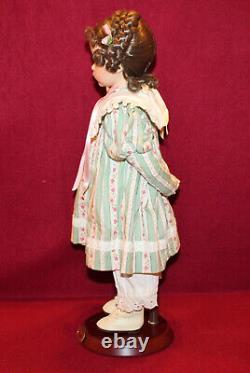 Vintage 1996 Dianna Effner's 16 Porcelain Doll Emily, WithCOA&Box, By Ashton-Drake